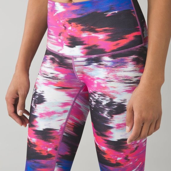 SOLD Lululemon Wunder Under Pant Pigment Wind 4 - Picture 8 of 16